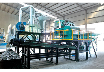 Completely non-ferrous metal separation production line