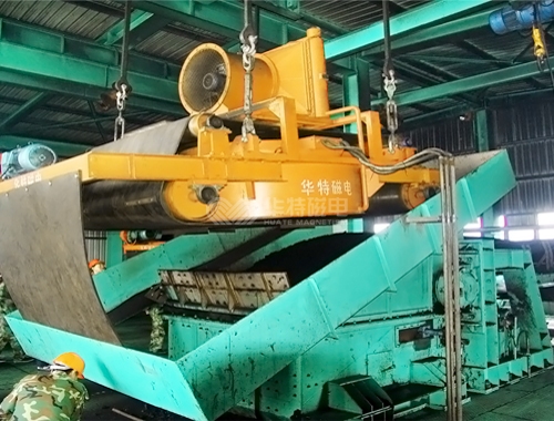 On site application Super evaporative cooling electromagnetic separator