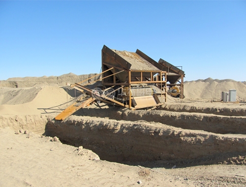 Movable Magnetic Separator for Dry Sand