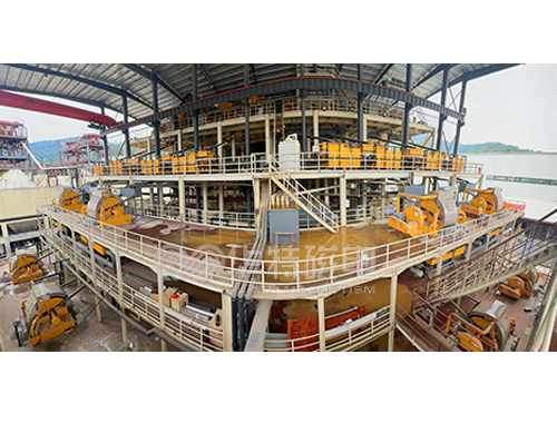 Feng Yang scene of Oil-forced cooling vertical high gradient magnetic separator